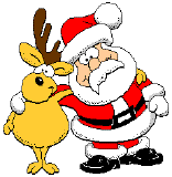 Babbo Natale e renna